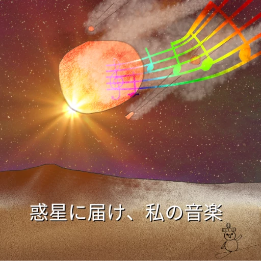 惑星に届け、私の音楽